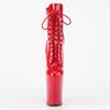 Pleaser - WORSHIP1020 Bottes de plateforme, Pole dance chaussures - Rouge Product image